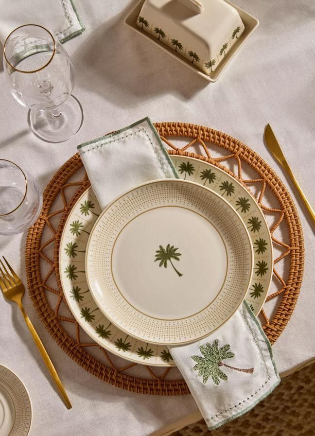Playful bowls and plates styled for a welcoming table