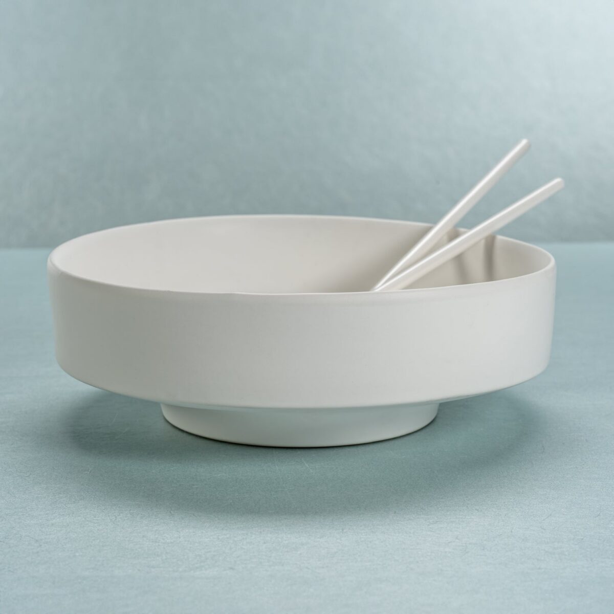 White Ceramic Centerpiece Bowl